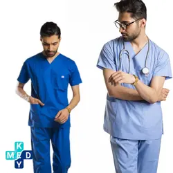 اسکراب شلوار مونوتیپ مدل یقه پاکتی در رنگ های مختلف - کی مد