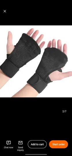 دستکش بدنسازی کد D40