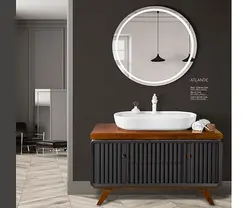 کابینت و روشویی طرح آرت دکو مدل آتلانتیک Atlantic