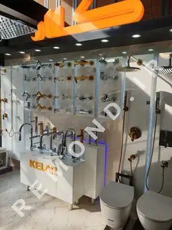 شیر روشویی پایه بلند کلار مدل برلیان قطره