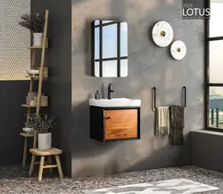 کابینت و روشویی طرح مدرن ویرجین VIRGIN 470  ابعاد 39 * 45 سانتیمتر