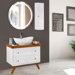 کابینت و روشویی طرح آرت دکو SOFIA