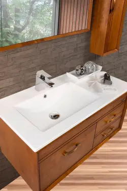 کابینت و روشویی طرح چوب PALERMO