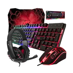 باندل کیبورد، ماوس، هدست و پد موس اورزلی RX250