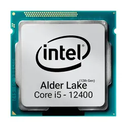 پردازنده اینتل بدون باکس Core i5 12400 Alder Lake