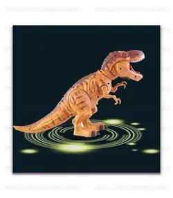 ربات دایناسور تیرکس دودزا،تخم گذار،پروژکتوری،حرکتی سایز بزرگ