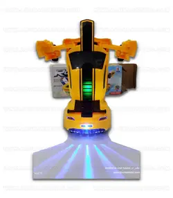 ماشین موستانگ تبدیل شو به ربات باطری خور 3D