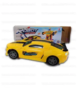 ماشین موستانگ تبدیل شو به ربات باطری خور 3D