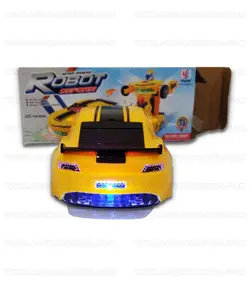 ماشین موستانگ تبدیل شو به ربات باطری خور 3D