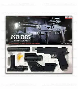 تفنگ طرح یوزی ساچمه ای لیزر قرمز دار خارجی