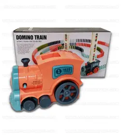 قطار دومینو چین حرکتی موزیکال و باطری خور