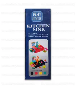 سینک ظرفشویی ۲۰ قطعه ای پمپاژ آب باطری ای کودک