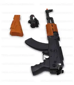 تفنگ کلاشینکف لیزردار باطری خور 82 سانتی