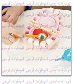 ست دندانپزشکی با خمیر و ابزار باطری خور(اورجینال)