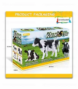 ربات گاو موزیکال و حرکتی و باطری خور