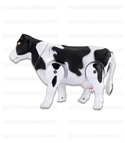 ربات گاو موزیکال و حرکتی و باطری خور