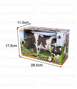 ربات گاو موزیکال و حرکتی و باطری خور