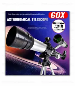 تلسکوپ پایه فلزی با 60 برابر زوم کد C2158