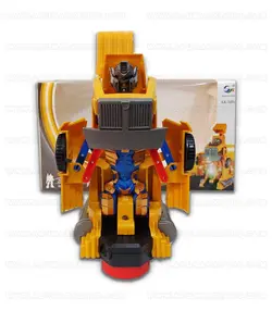 کامیون بیل مکانیکی دار تبدیل شو به ربات