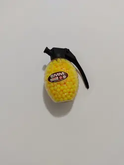 ساچمه پلاستیکی ۶ میل 800 عددی قوطی نارنجکی