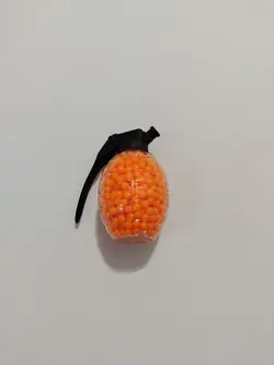 ساچمه پلاستیکی ۶ میل 800 عددی قوطی نارنجکی