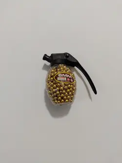 ساچمه پلاستیکی ۶ میل 800 عددی قوطی نارنجکی