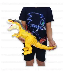 ربات دایناسور تیرکس بخارکن تخم گذار پروژکتوری موزیکال