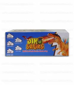 ربات دایناسور تیرکس بخارکن تخم گذار پروژکتوری موزیکال