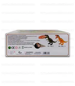 ربات دایناسور تیرکس بخارکن تخم گذار پروژکتوری موزیکال