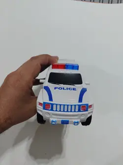 ماشین پلیس شاسی بلند آژیرزن درب بازشو باطری خور