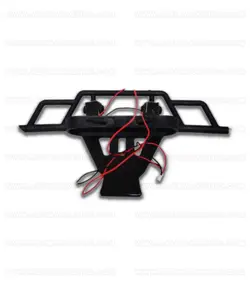 سپر جلو بهمراه کیت چراغ فابریک و آکبند Wltoys 12423