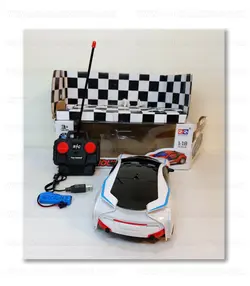 ماشین BMW i8 شارژی کنترلی سرعتی چراغ 3D