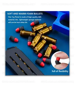 کلت پوکه پران تیر اسفنجی خفه کن دار خفن