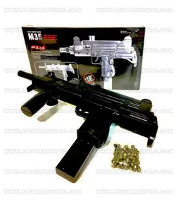 تفنگ یوزی ساچمه ای خشاب دار 2 حالته خارجی