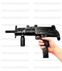 تفنگ یوزی ساچمه ای خشاب دار 2 حالته خارجی