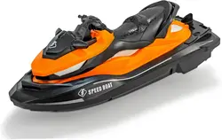 جت اسکی کنترل تفنگی شارژی رو آب رو ۵ کانال با فرکانس 2.4 گیاهرتز