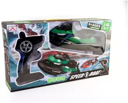 جت اسکی کنترل تفنگی شارژی رو آب رو ۵ کانال با فرکانس 2.4 گیاهرتز