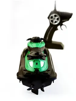 جت اسکی کنترل تفنگی شارژی رو آب رو ۵ کانال با فرکانس 2.4 گیاهرتز