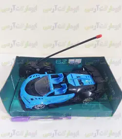 ماشین کنترلی بوگاتی کروک باطری خور چراغ دار 23 سانتی