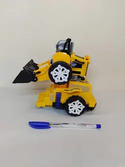 بولدوزر تبدیل شو به ربات موزیکال و صدادار ترنسفورمر