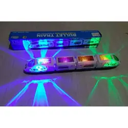 قطار مترو 42 سانتی حرکتی موزیکال چراغ 4D باطری خور