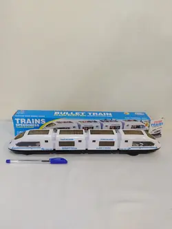 قطار مترو 42 سانتی حرکتی موزیکال چراغ 4D باطری خور