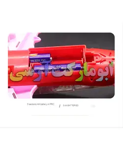 هواپیما مسافربری چرخ دنده ای نشکن موزیکال،چراغ دار و باتری ای