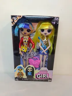 پک 2تایی عروسک LOL مفصلی و سر گوشتی