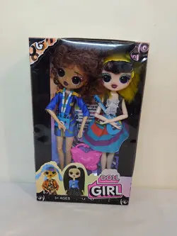 پک 2تایی عروسک LOL مفصلی و سر گوشتی