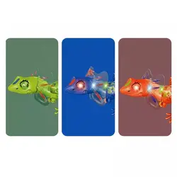 ربات مارمولک(Lizard) 36 سانتی چرخ دنده ای موزیکال و حرکتی باتری خور