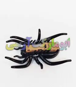ربات عنکبوت پلاستیکی ویبره ای حرکتی کوچک باتری خور