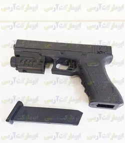 کلت بزرگ ساچمه ای خشاب دار لیزر و چراغ دار خارجی