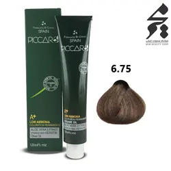 رنگ مو پیکارو شماره 6.75 حجم 120 میلی لیتر رنگ کاکائویی