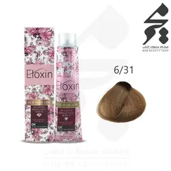 رنگ مو الوکسین شماره 6/31 حجم 100 میلی لیتر رنگ بلوند بِژ تیره